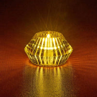 Decorative Led Crystal Diamond Candle